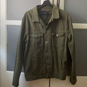 Olive green Zara Jacket